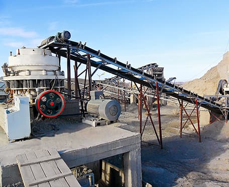 Cone crusher for iron ore stone